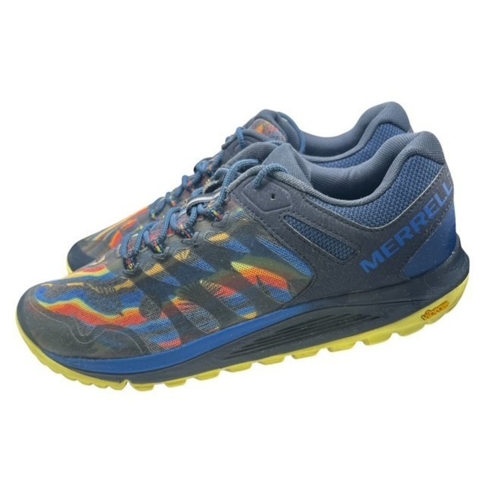 Merrell Mens Sz 11 Nova 2 MTN Trail Rainbow Mountain Running Vibram Shoes-1856